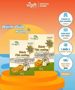 Bánh Dừa Hộp Loại 250Gr