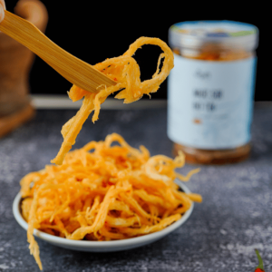 Mực Sợi Bơ Tỏi Đặc Sản Đà Nẵng Làm Quà