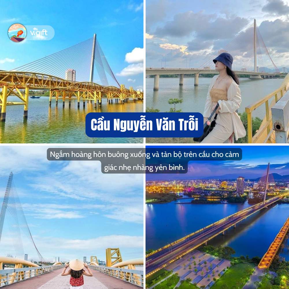 Địa điểm ngắm hoàng hồn Đà Nẵng - Cầu Nguyễn Văn Trỗi