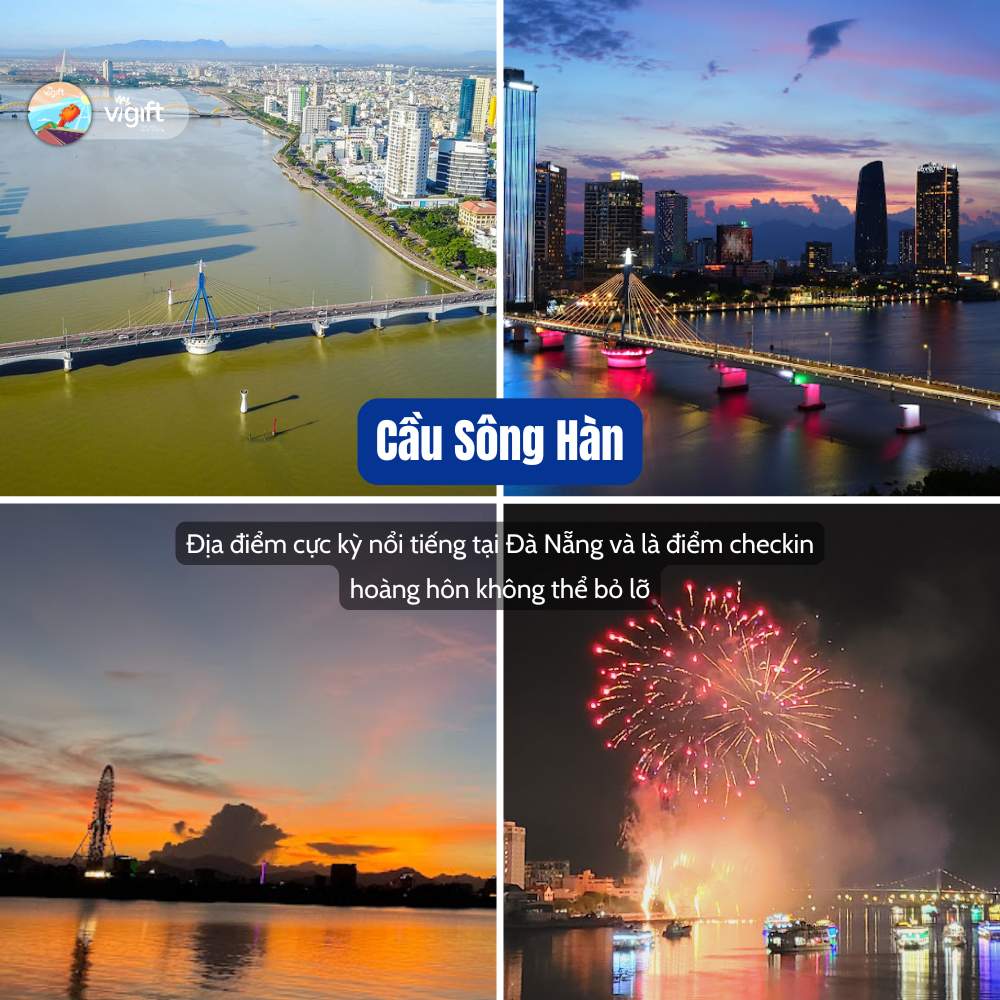 Địa điểm ngắm hoàng hồn Đà Nẵng - Cầu sông Hàn