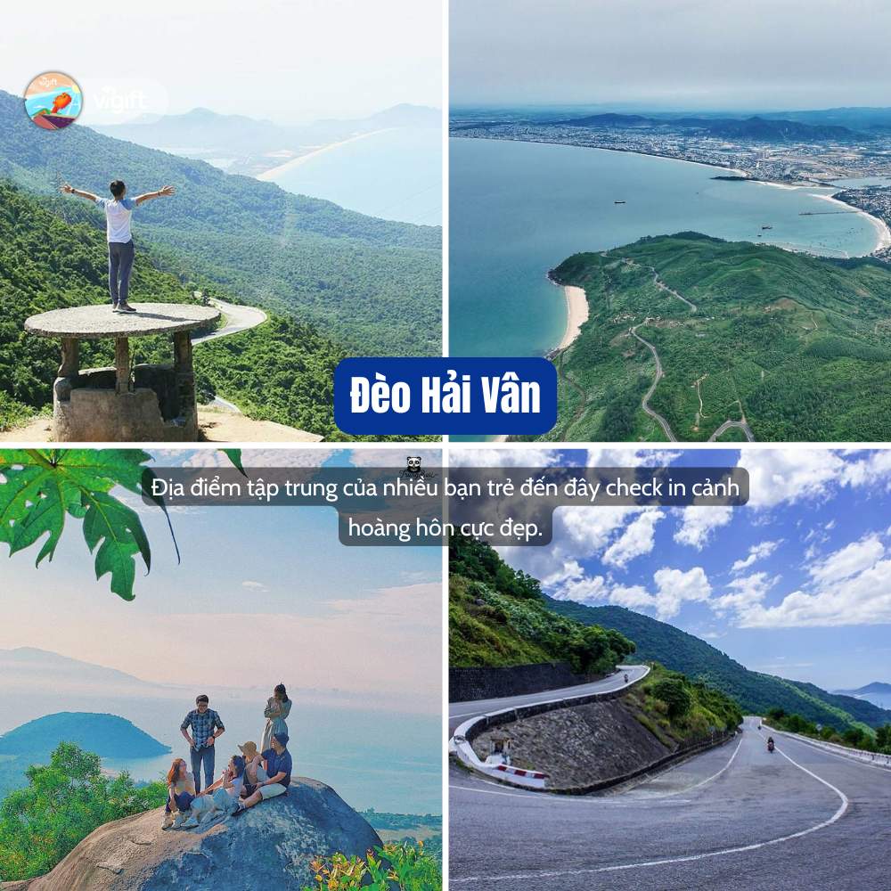 Địa điểm ngắm hoàng hồn Đà Nẵng - Đèo Hải Vân