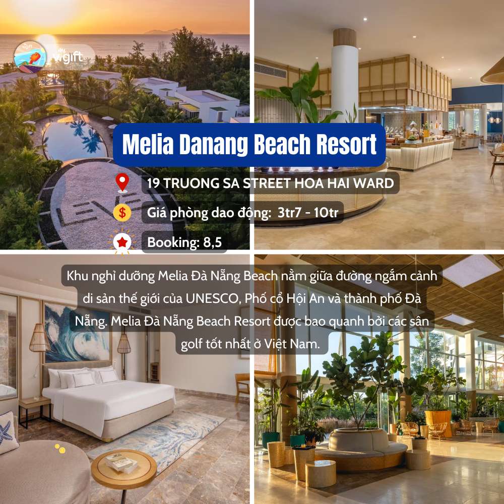 Melia Danang Beach Resort- Resort Gần Biển Đà Nẵng