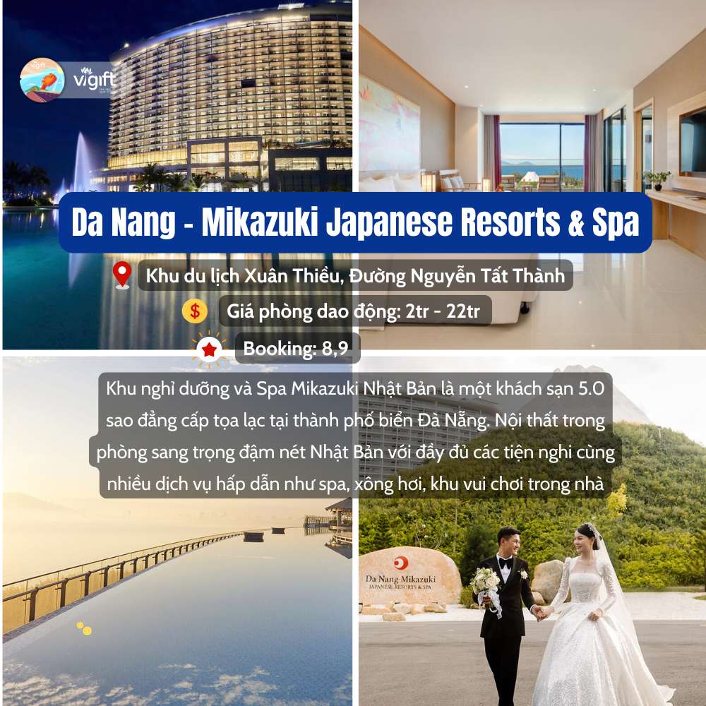 Da Nang - Mikazuki Japanese Resorts & Spa- Resort Gần Biển Đà Nẵng